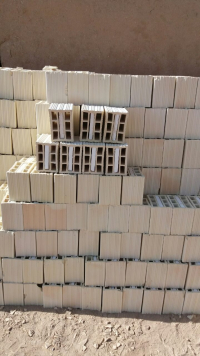 آجر نما ده سوراخ هوفمن - آجر ده سوراخ زرد قالب بزرگ و کوچک - آجر پشتکار